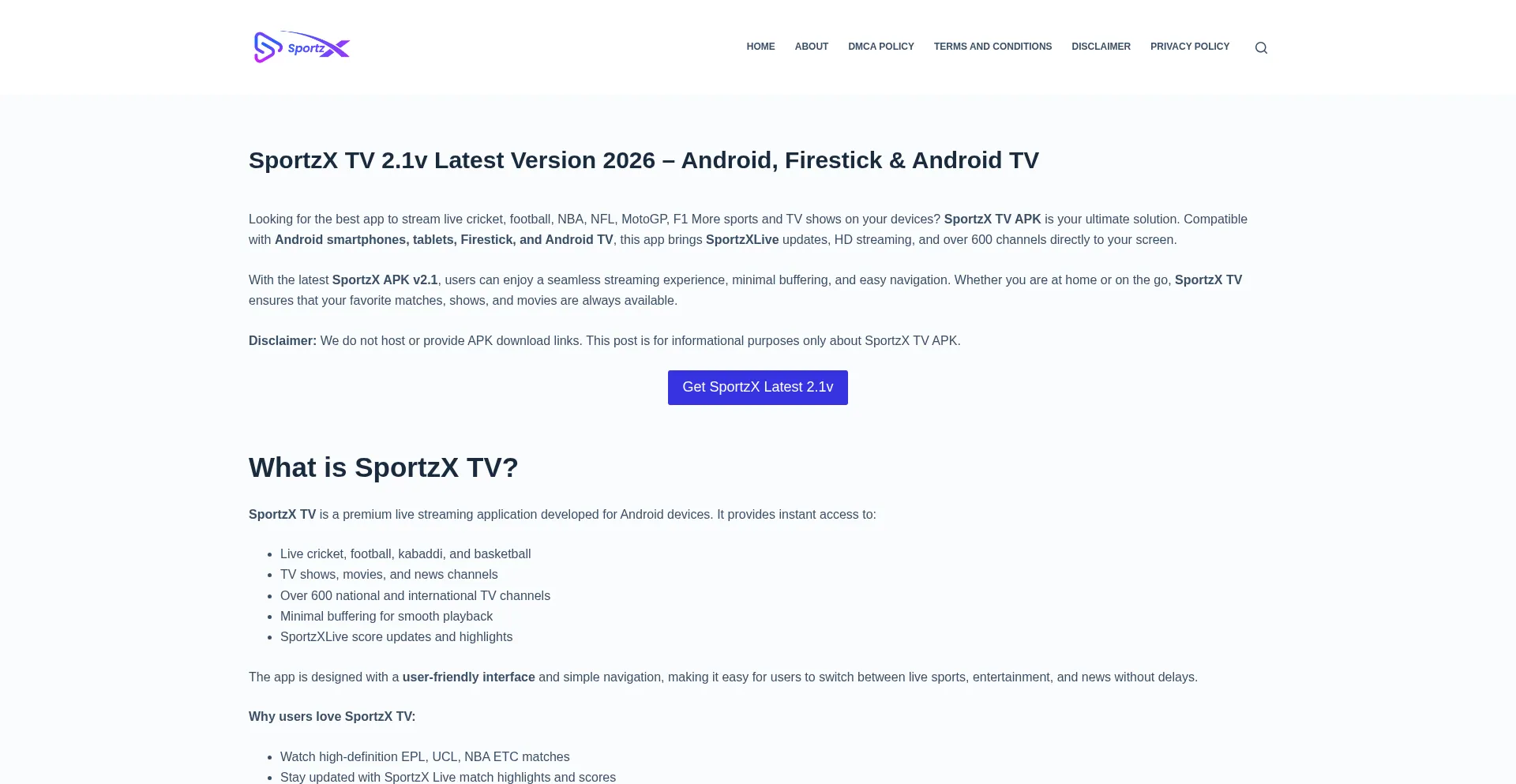 Sportzxtvlive.com