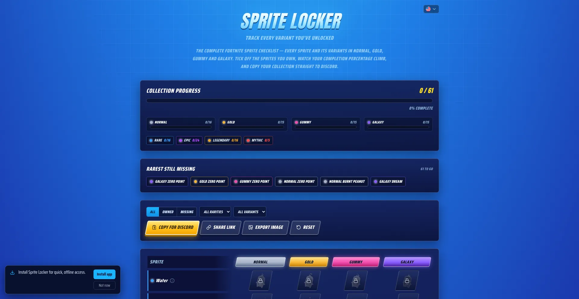 Spritelocker.com