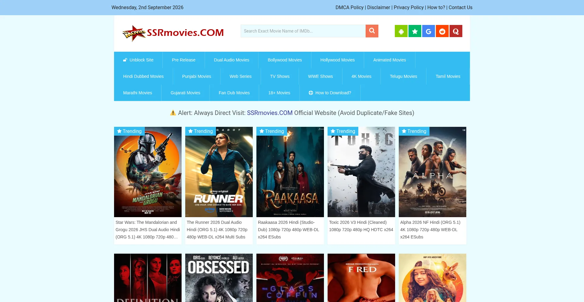 Ssrmovies.com