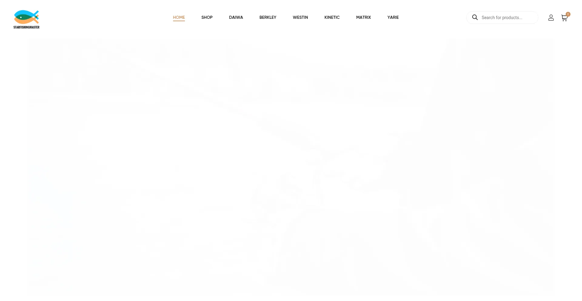 Website screenshot of Starfishingmaster.com