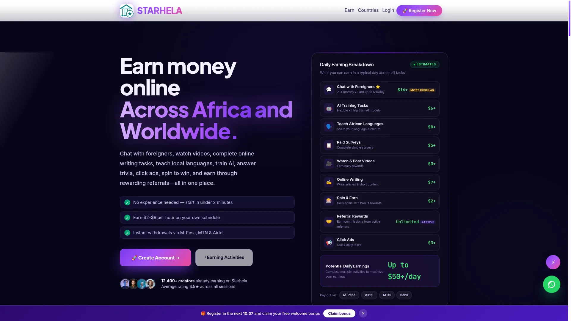 Starhelaagencies.com