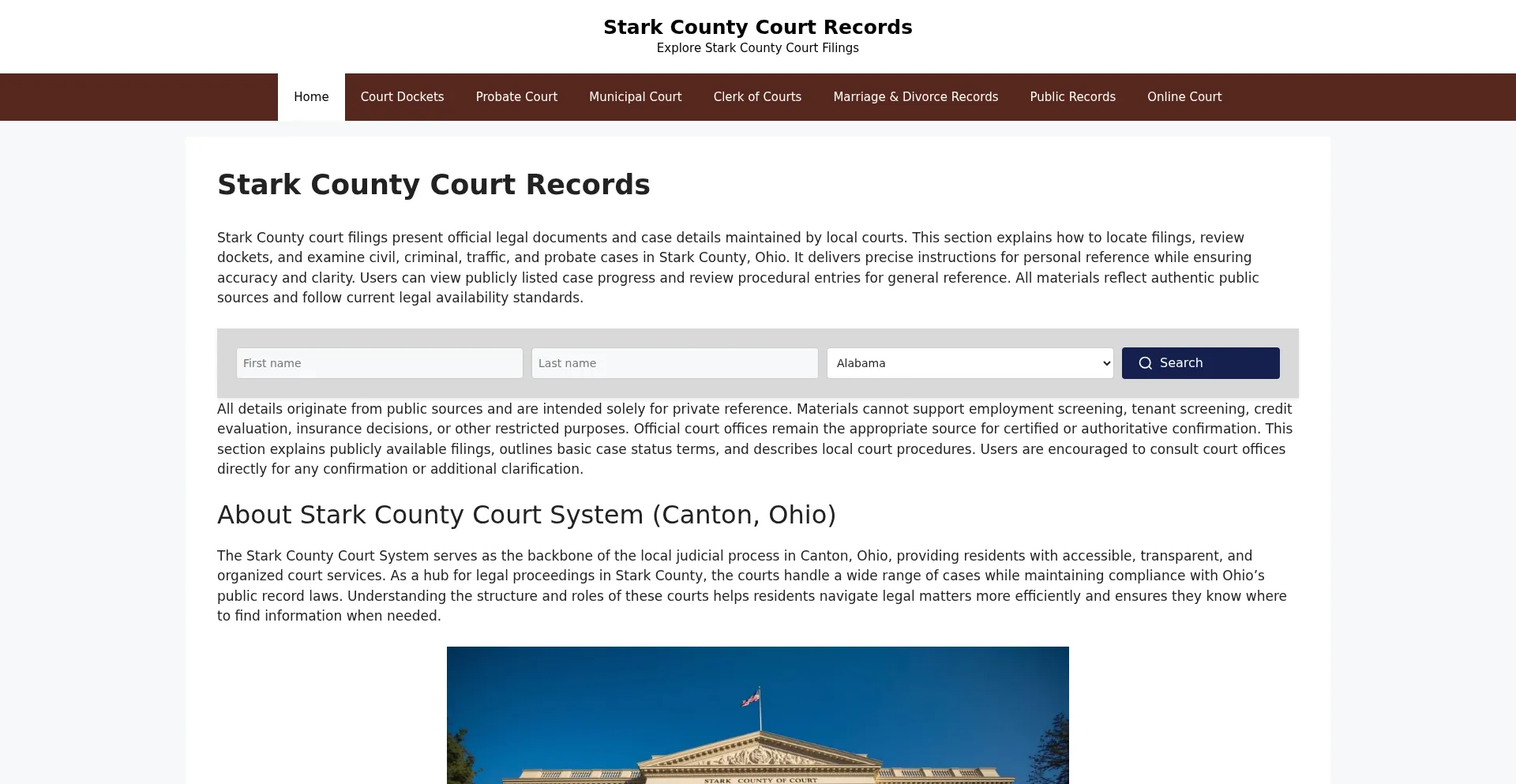 Starkcountycourts.org