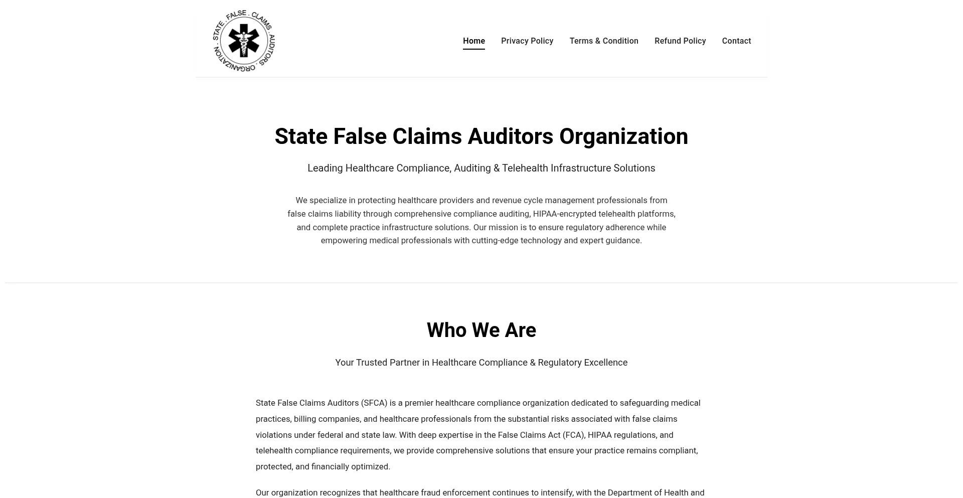 Statefalseclaimsauditors.org