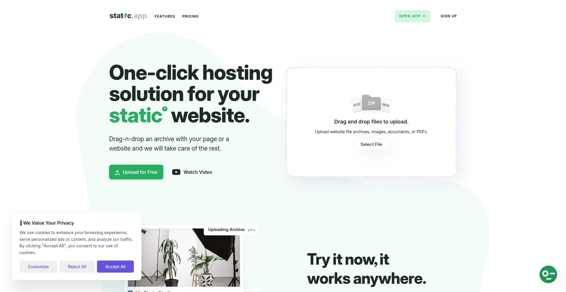 Static.app est-il Sûr et Fiable ?