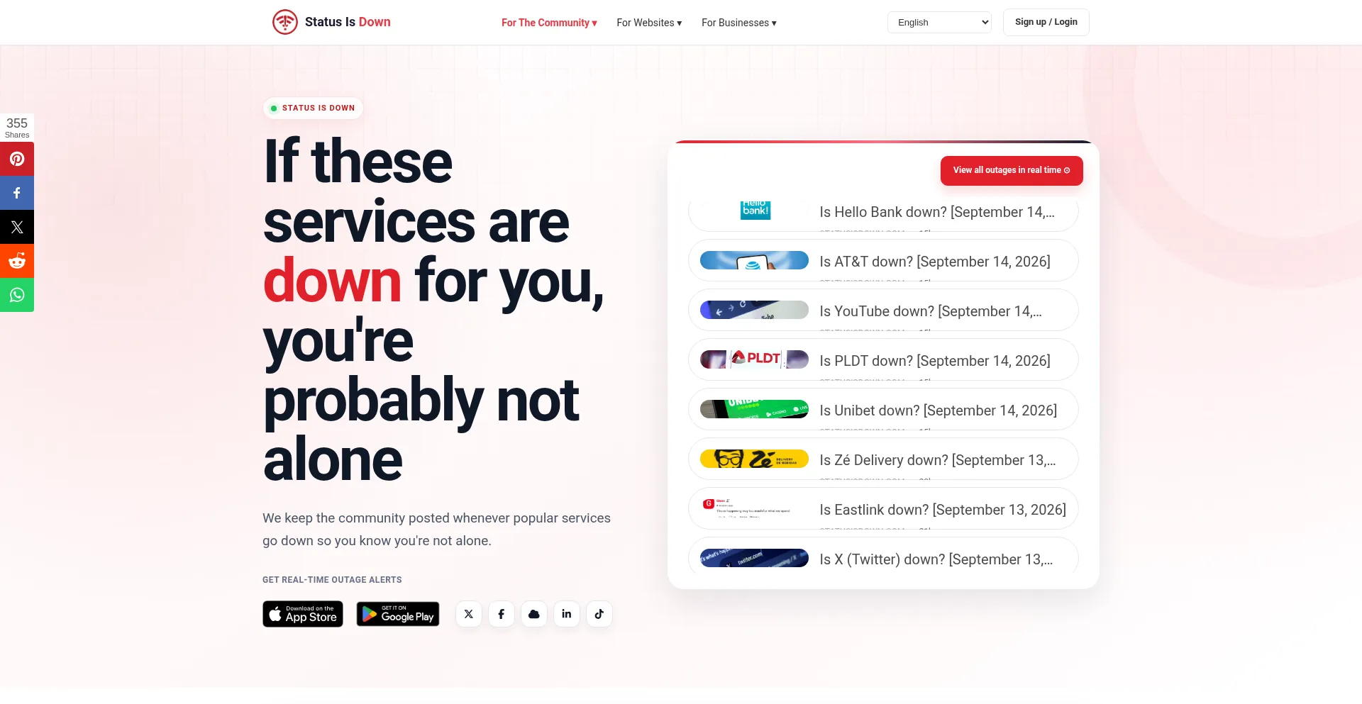 Statusisdown.com