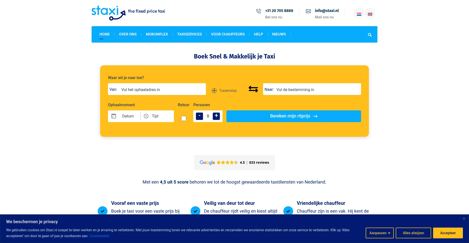 Staxi.nl est-il Sûr et Fiable ?
