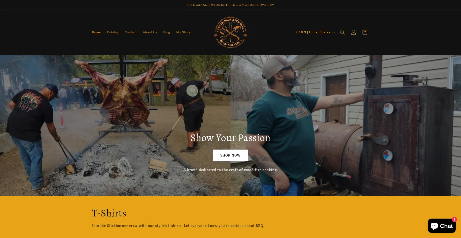 Stickburnerclothing.com
