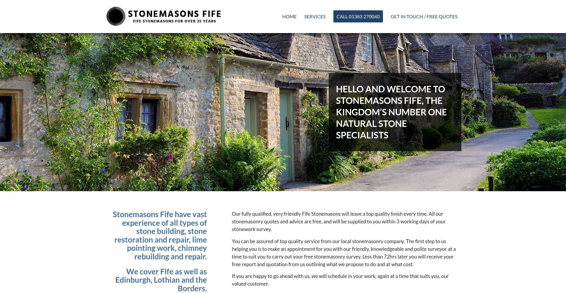 Stonemasonsfife.com