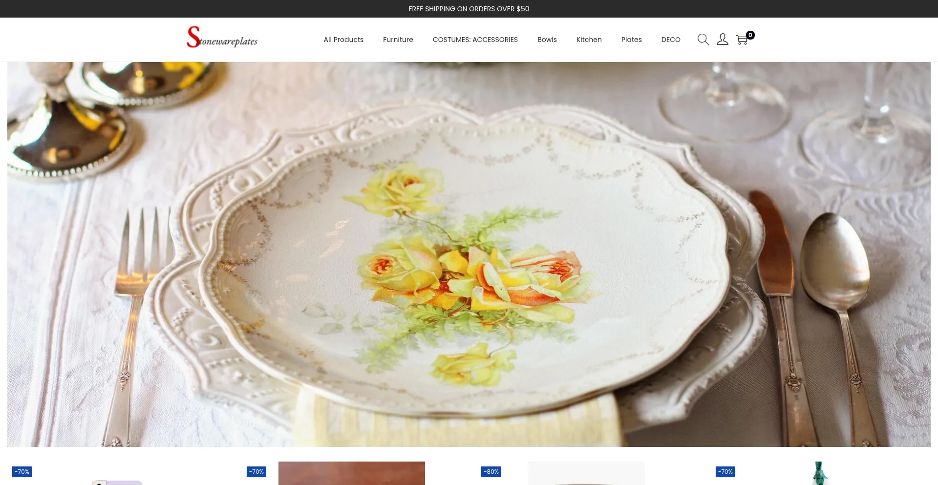 Stonewareplates.com