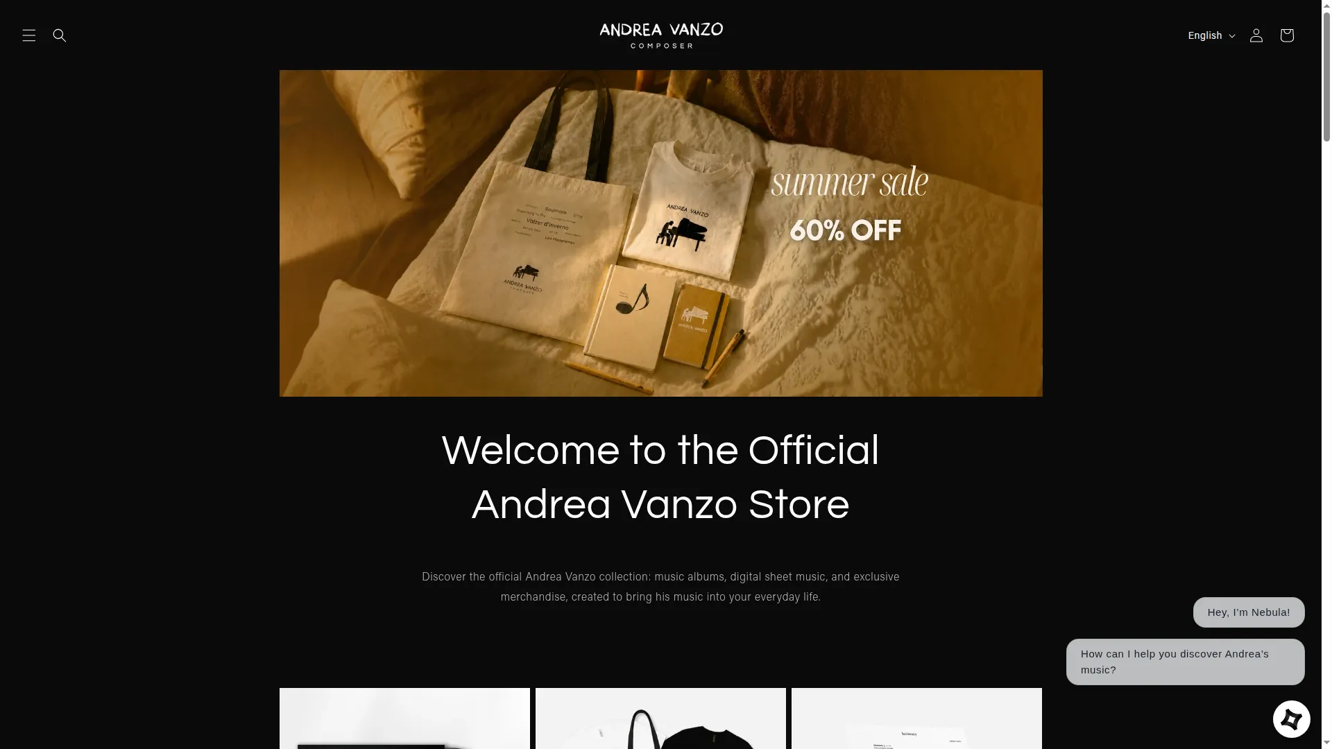 Store.andreavanzocomposer.com