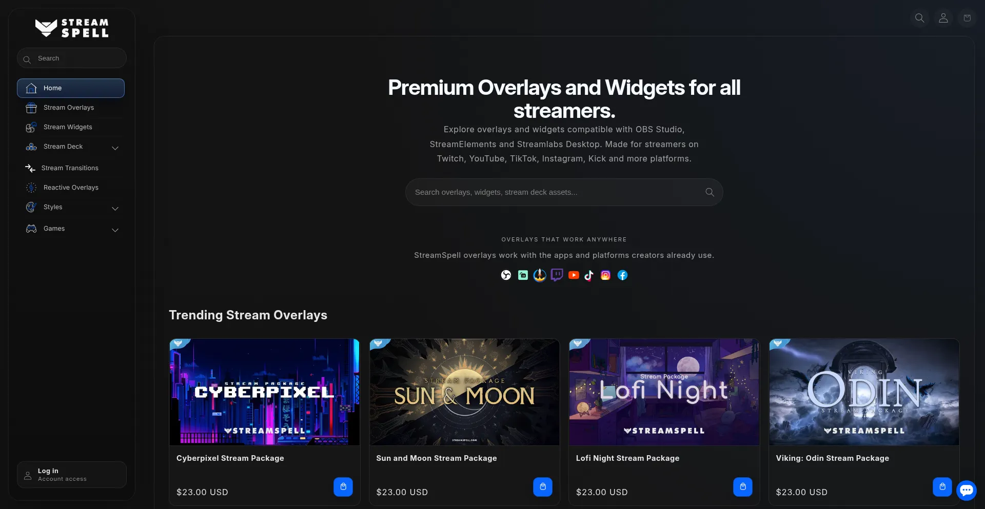 Store.streamspell.com