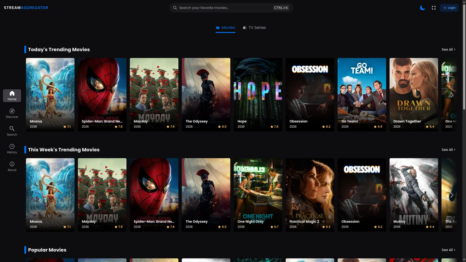 Streamaggregator.in