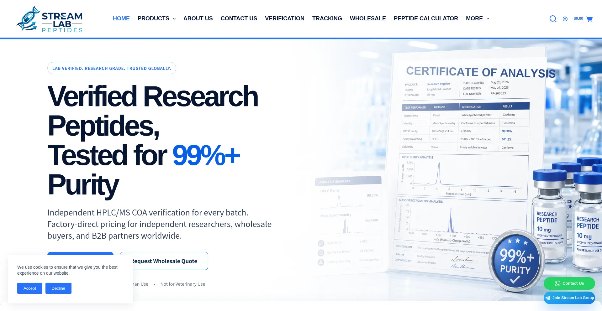Streamlabpeptides.com