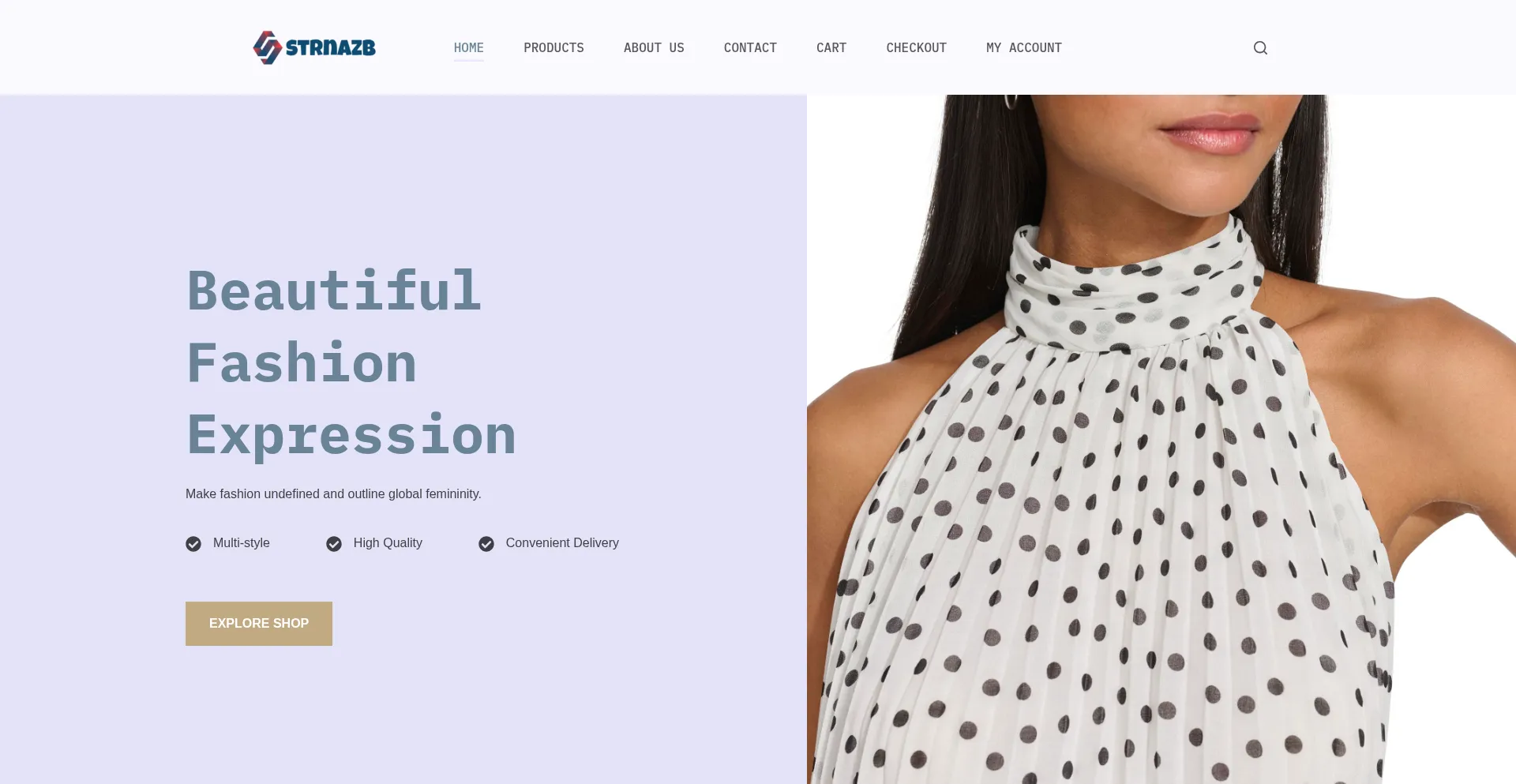 Website screenshot of Strnazb.com