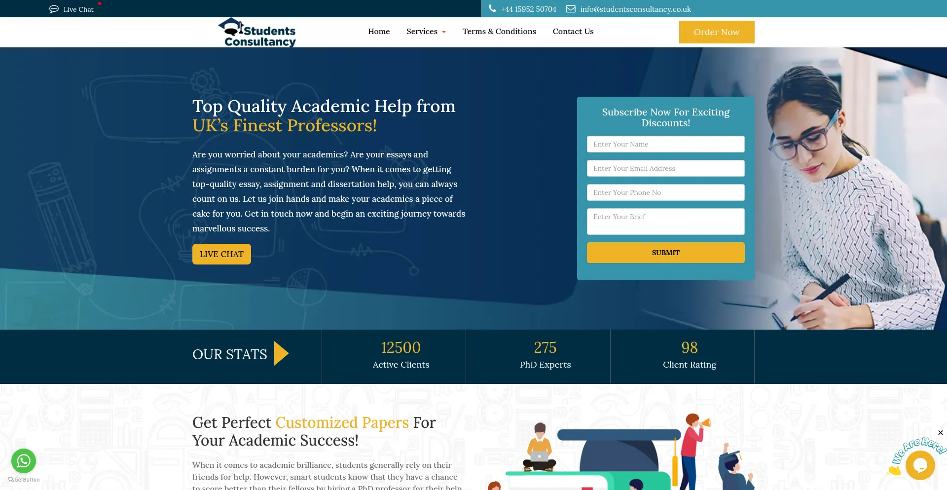 Studentsconsultancy.co.uk est-il Sûr et Fiable ?