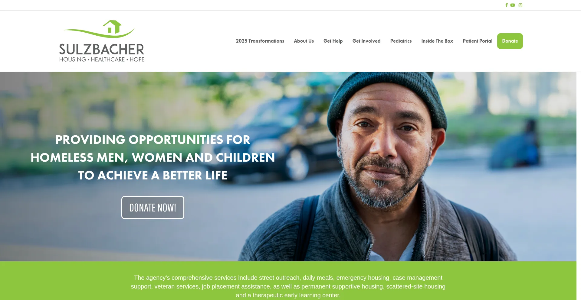 Website screenshot of Sulzbacherjax.org