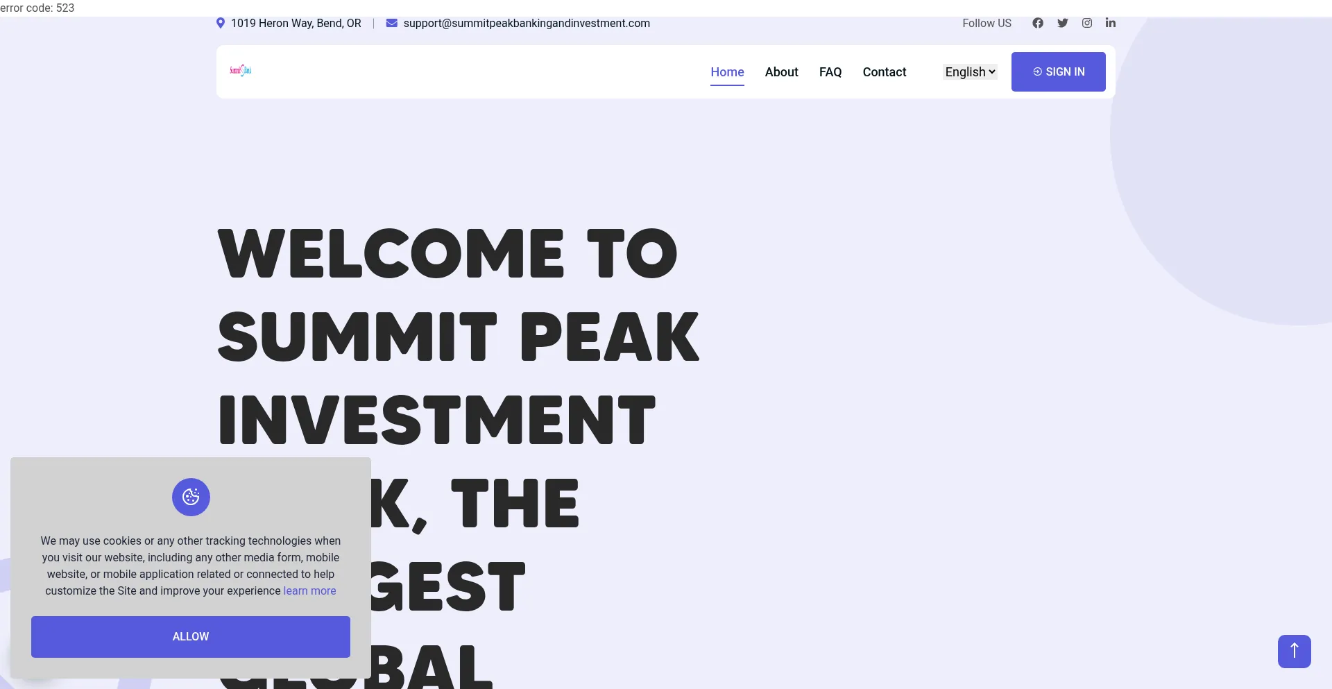 Summitpeakbankingandinvestment.com