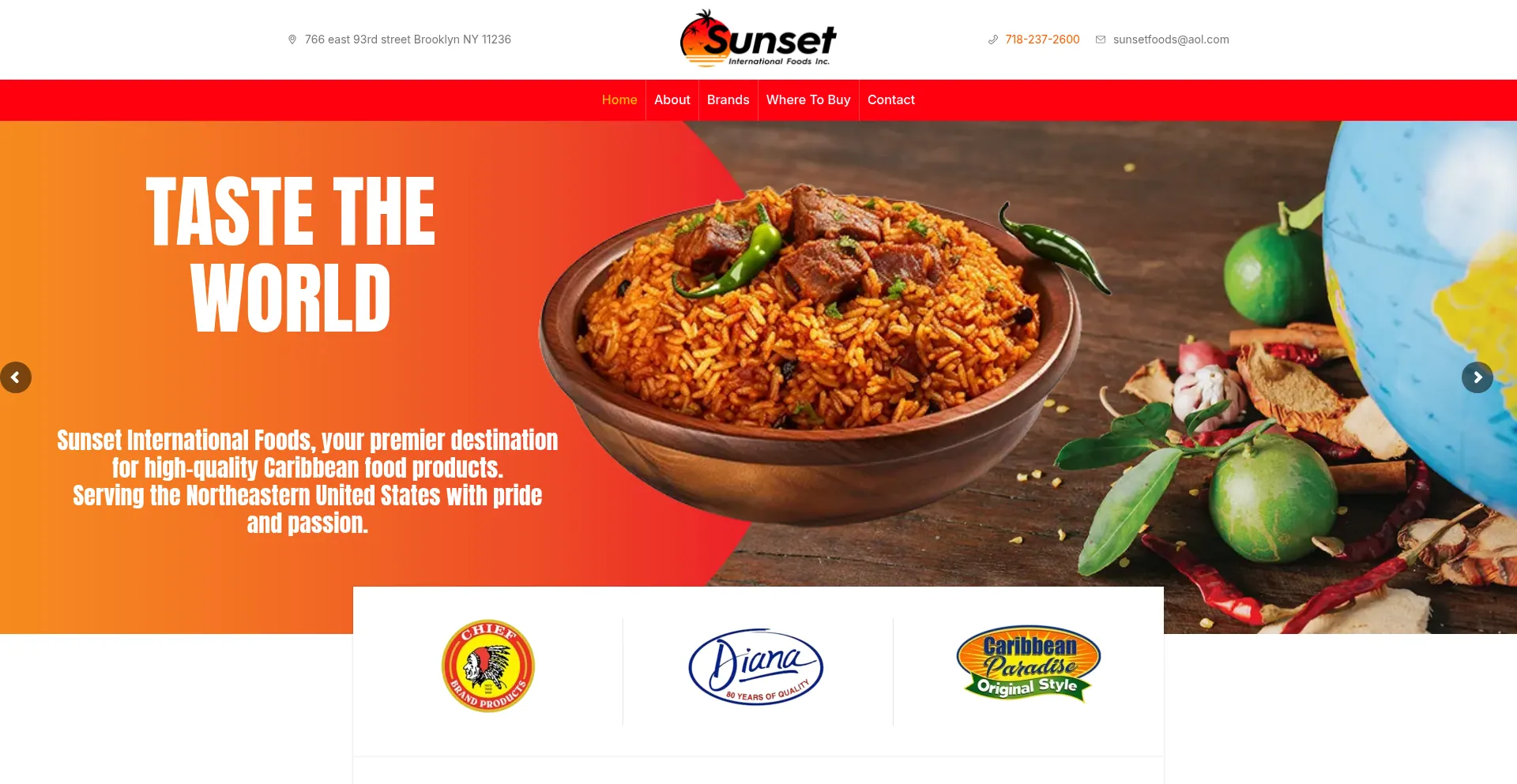 Sunsetintfoods.com