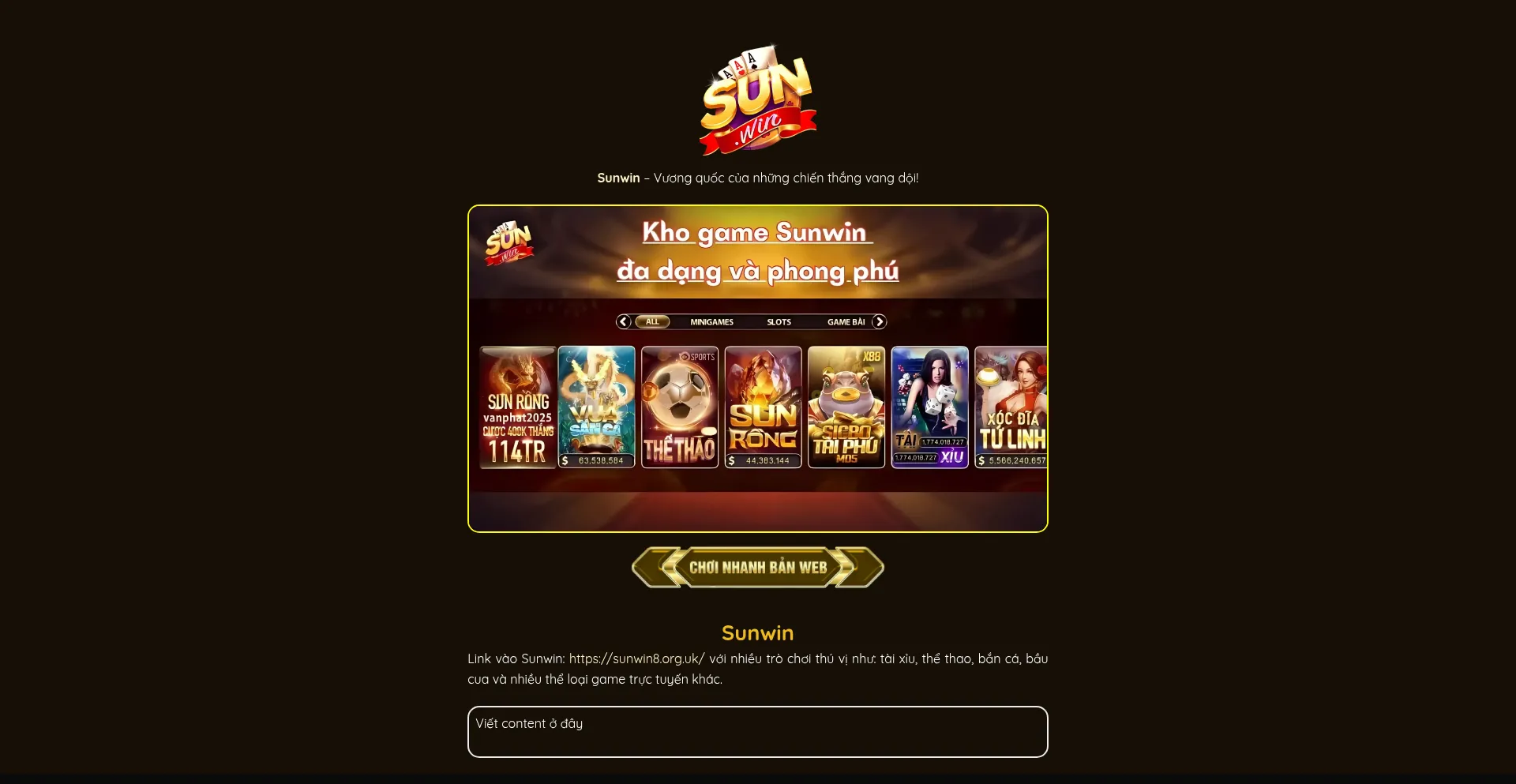 Sunwin8.org.uk