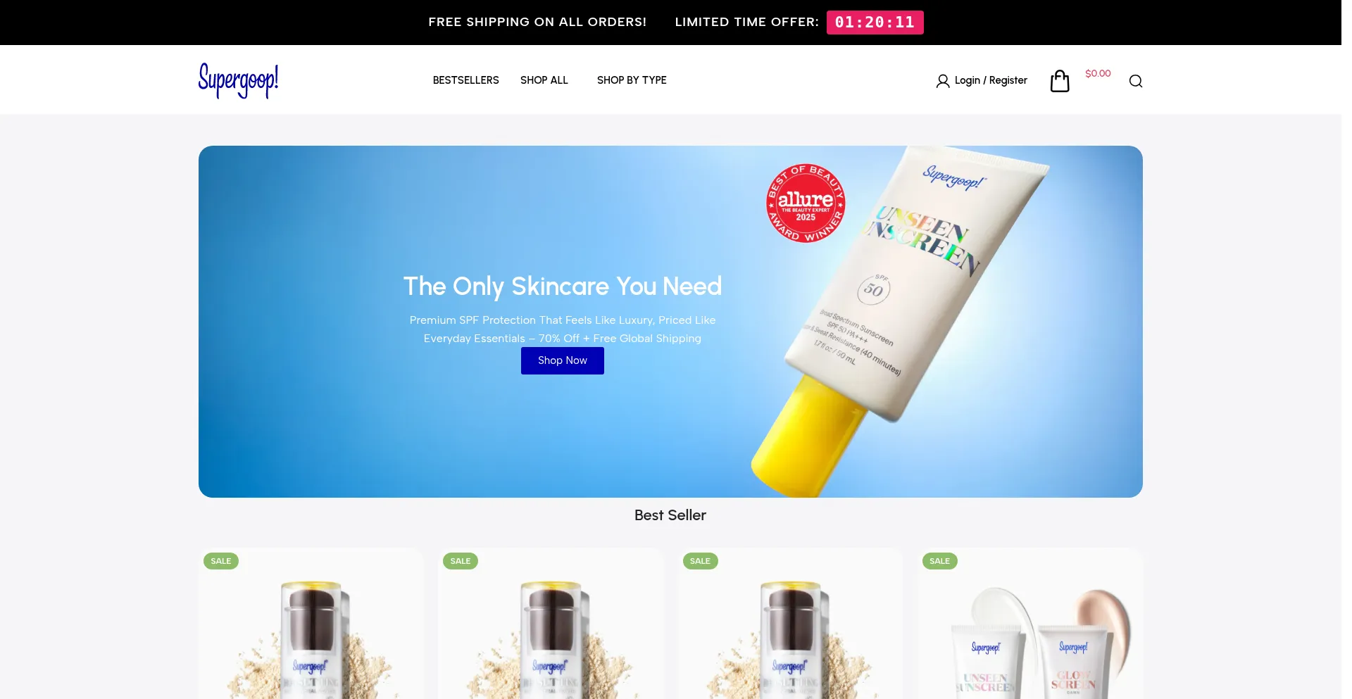 Supergoopjournal.shop