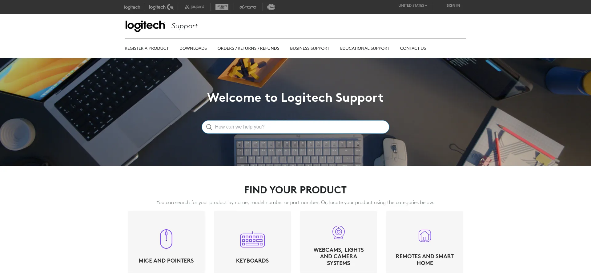 Support.logi.com