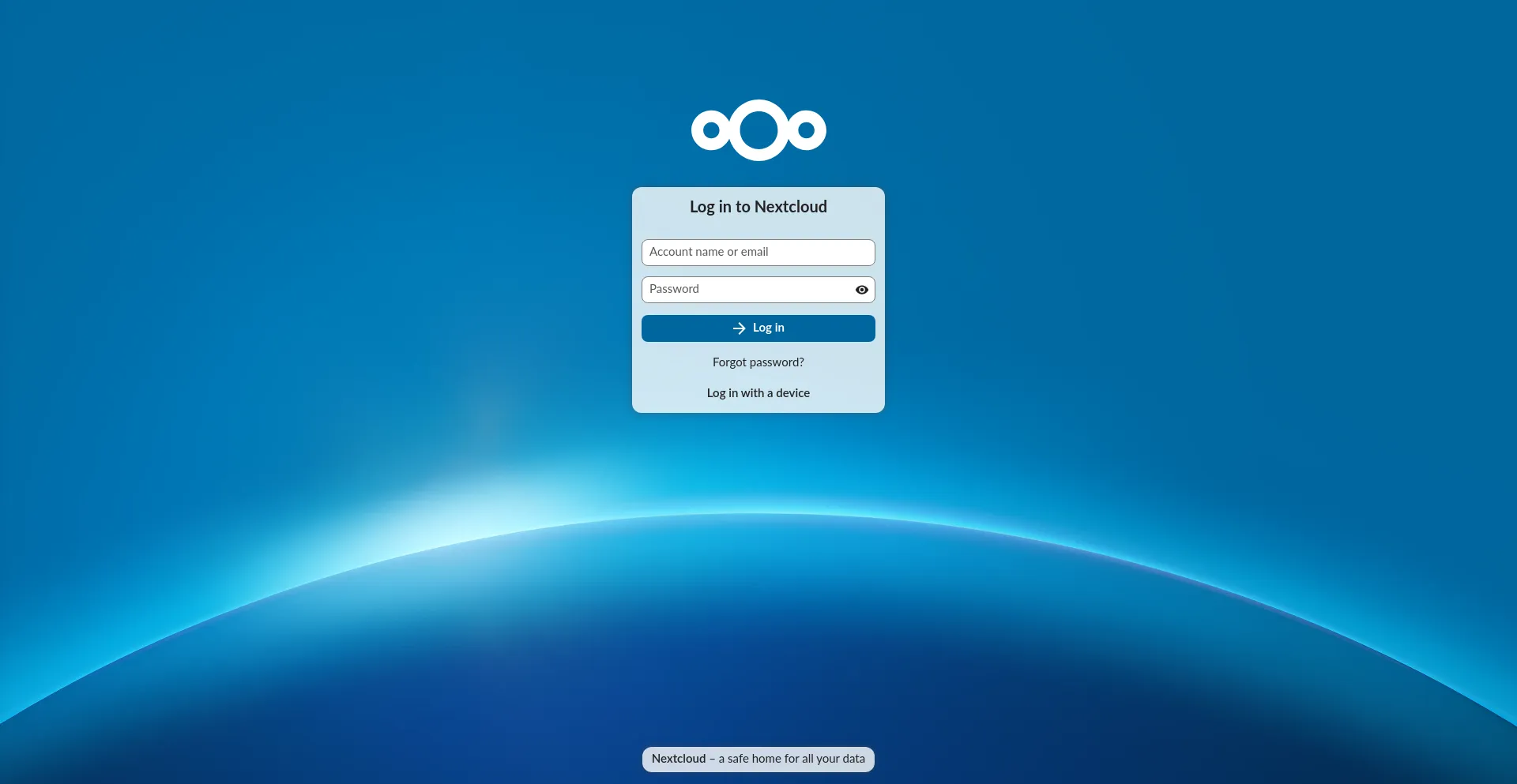 Website screenshot of Surtur.sytes.net