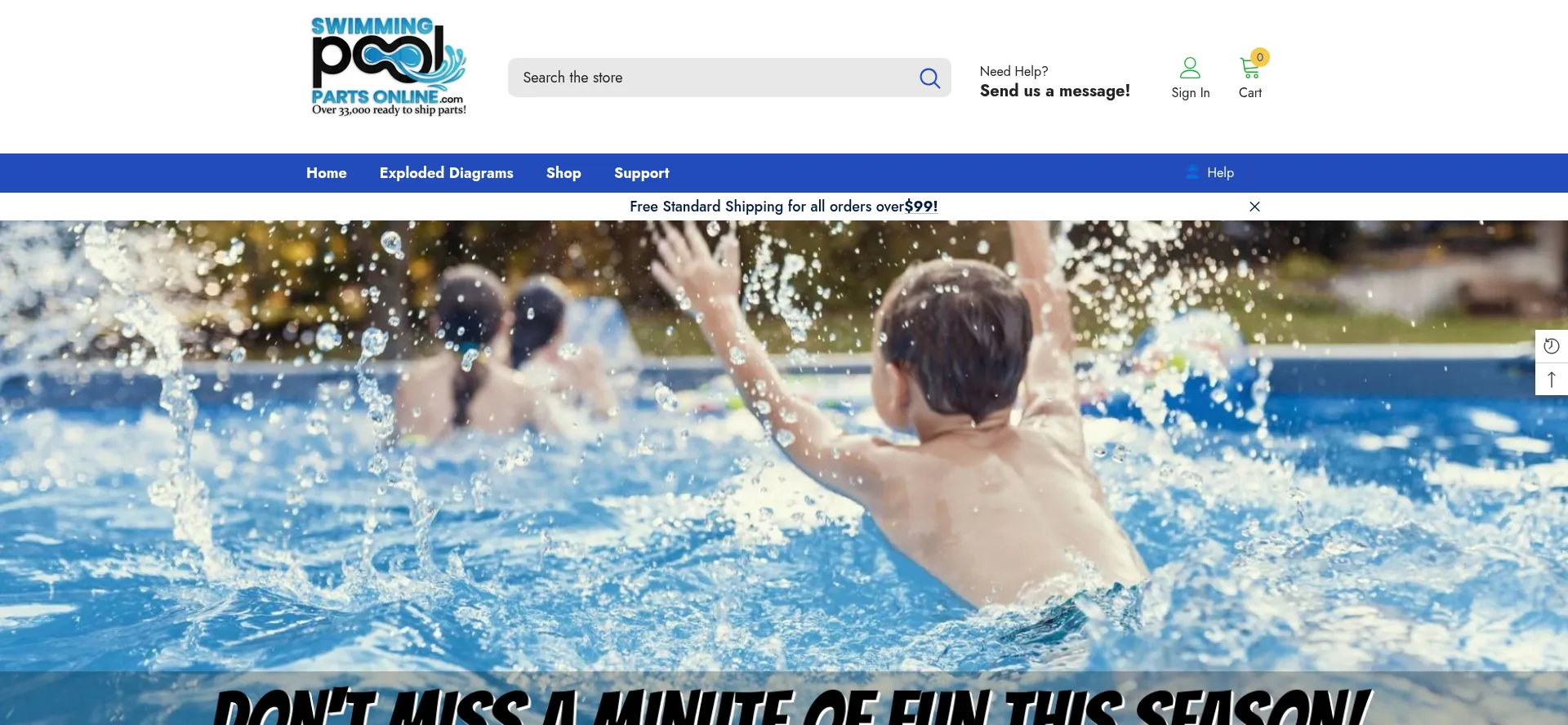 Swimmingpoolpartsonline.com