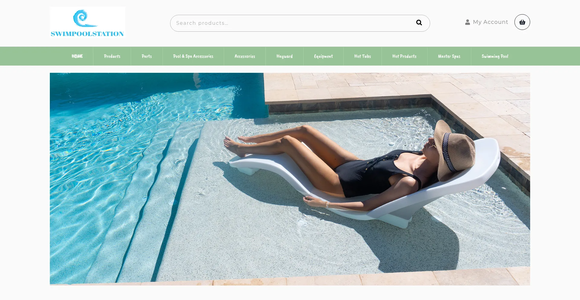 Swimpoolstation.com Screenshot