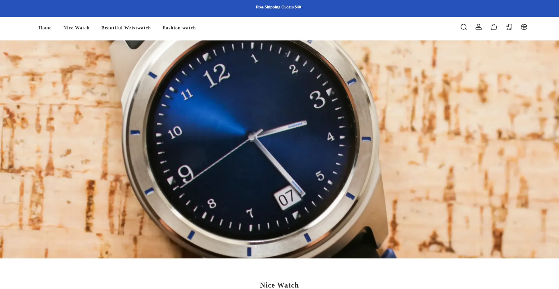 Website screenshot of Swiss-lux.store