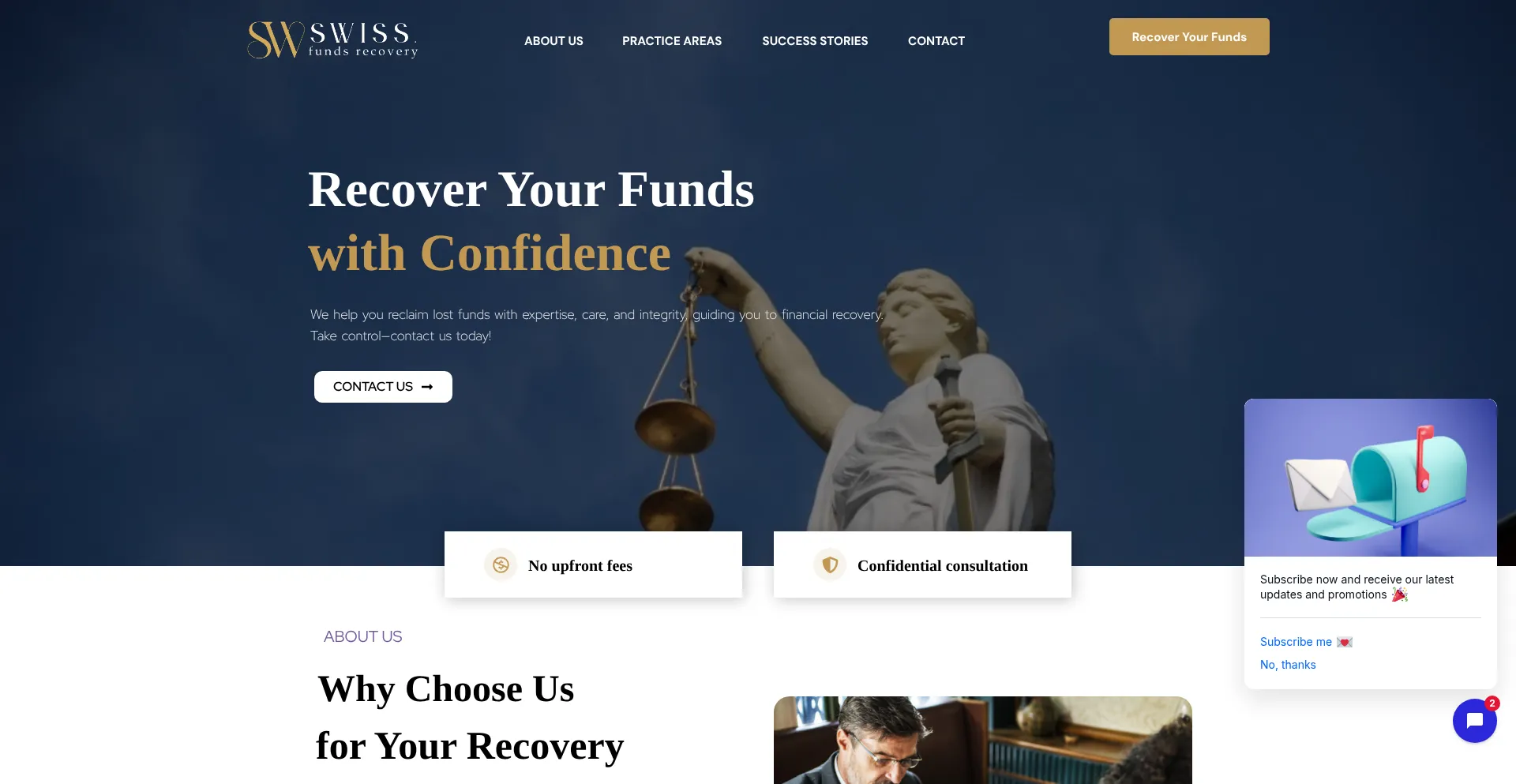 Swissfundsrecovery.com est-il Sûr et Fiable ?