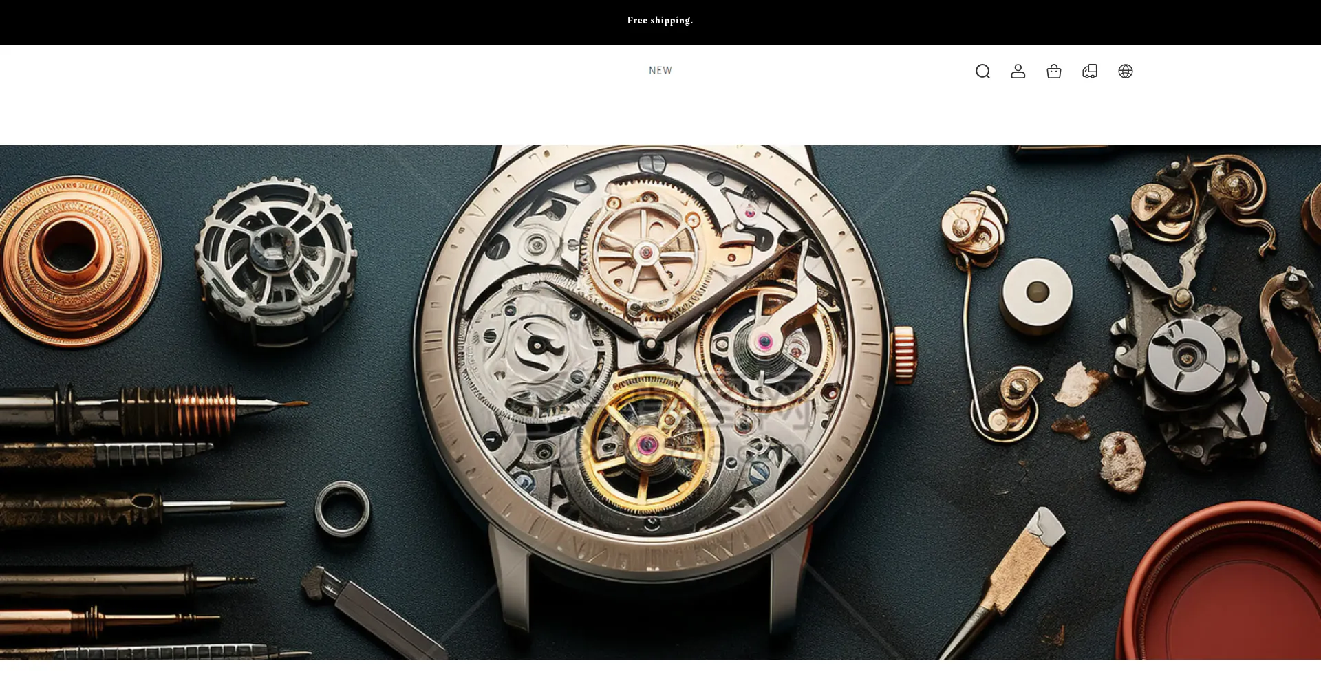 Website screenshot of Swisswatchsclub.com