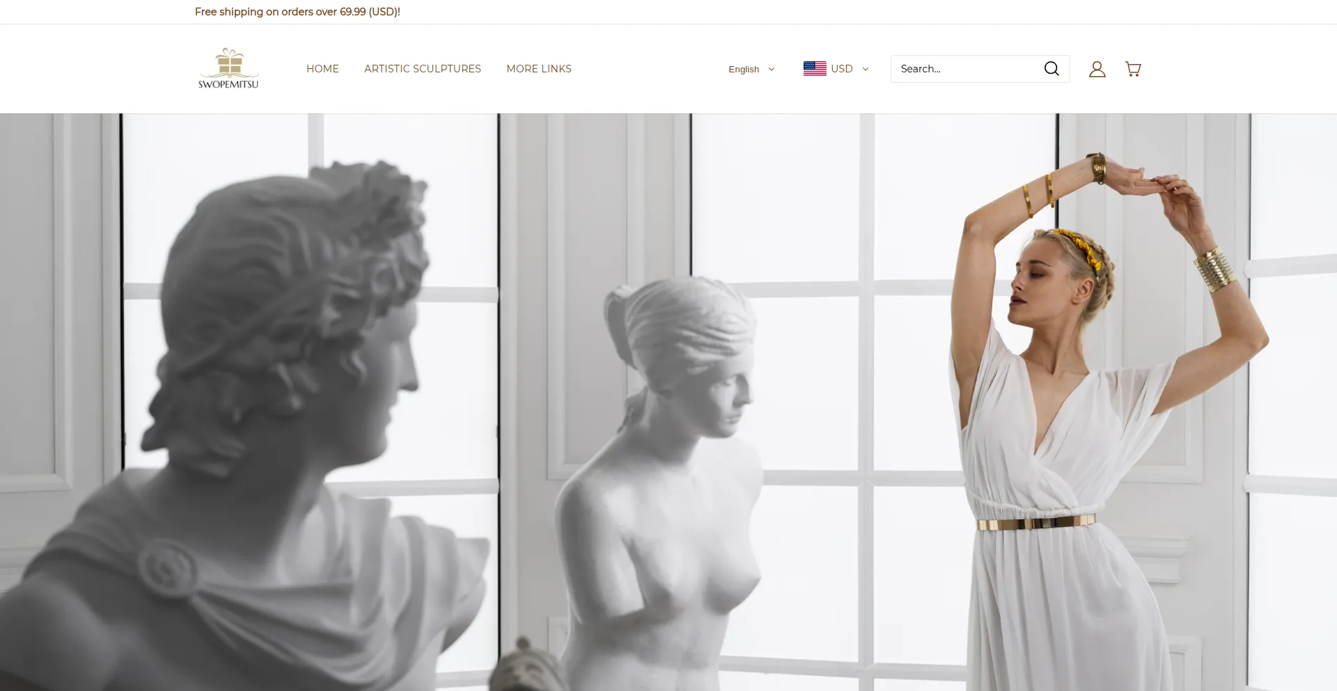 Website screenshot of Swopemitsu.com
