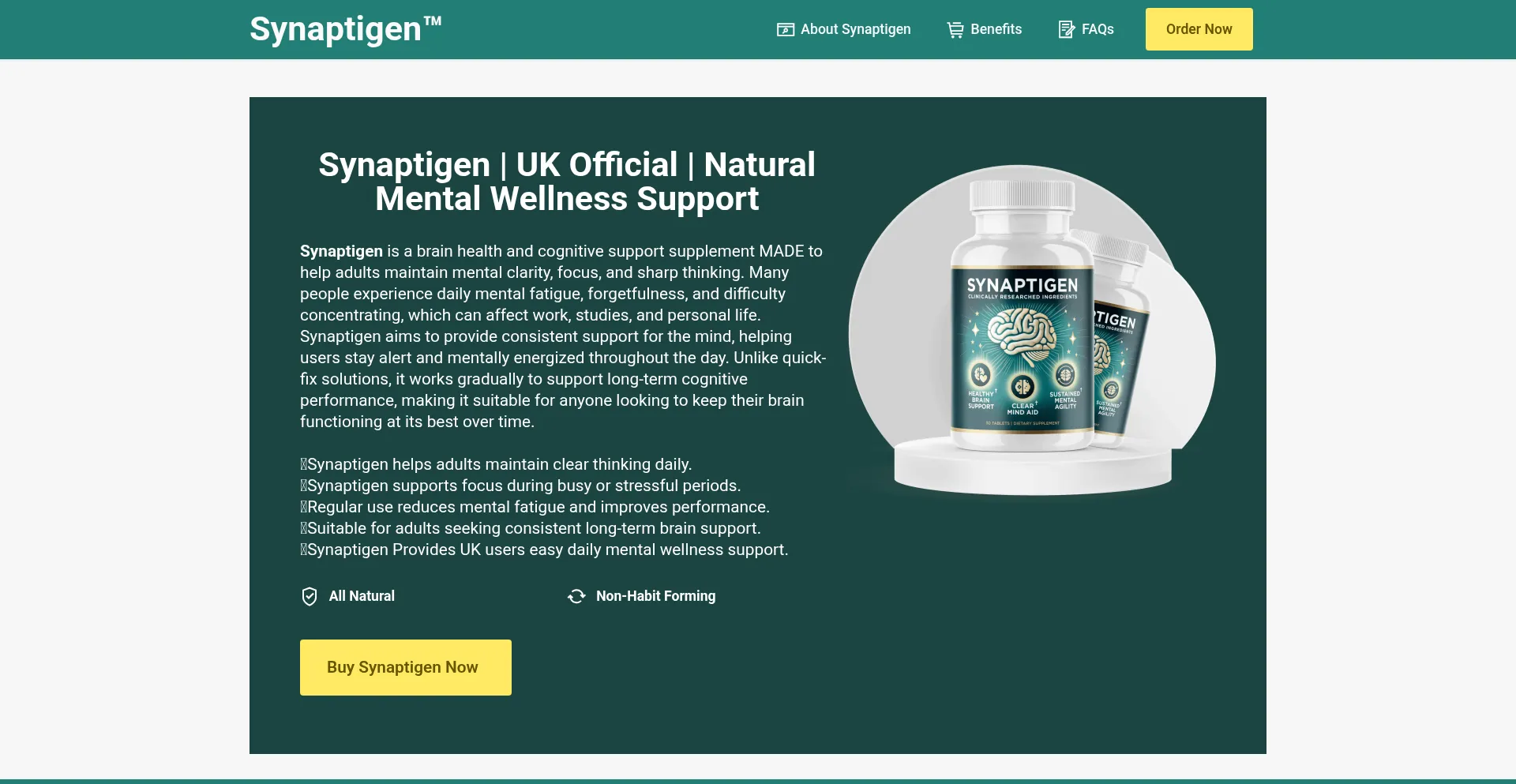 Synaptigen.uk est-il Sûr et Fiable ?