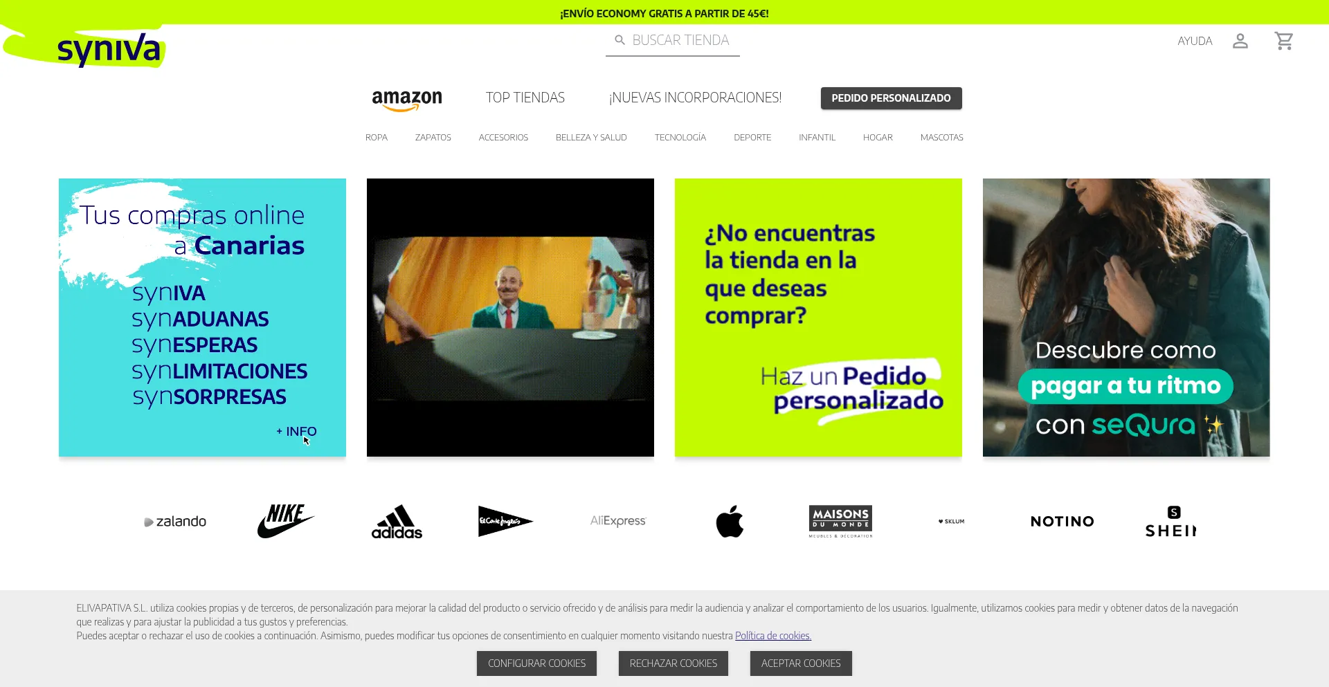 Syniva.es Screenshot