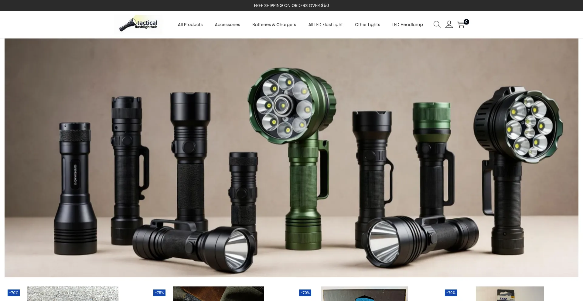 Tacticalflashlighthub.com