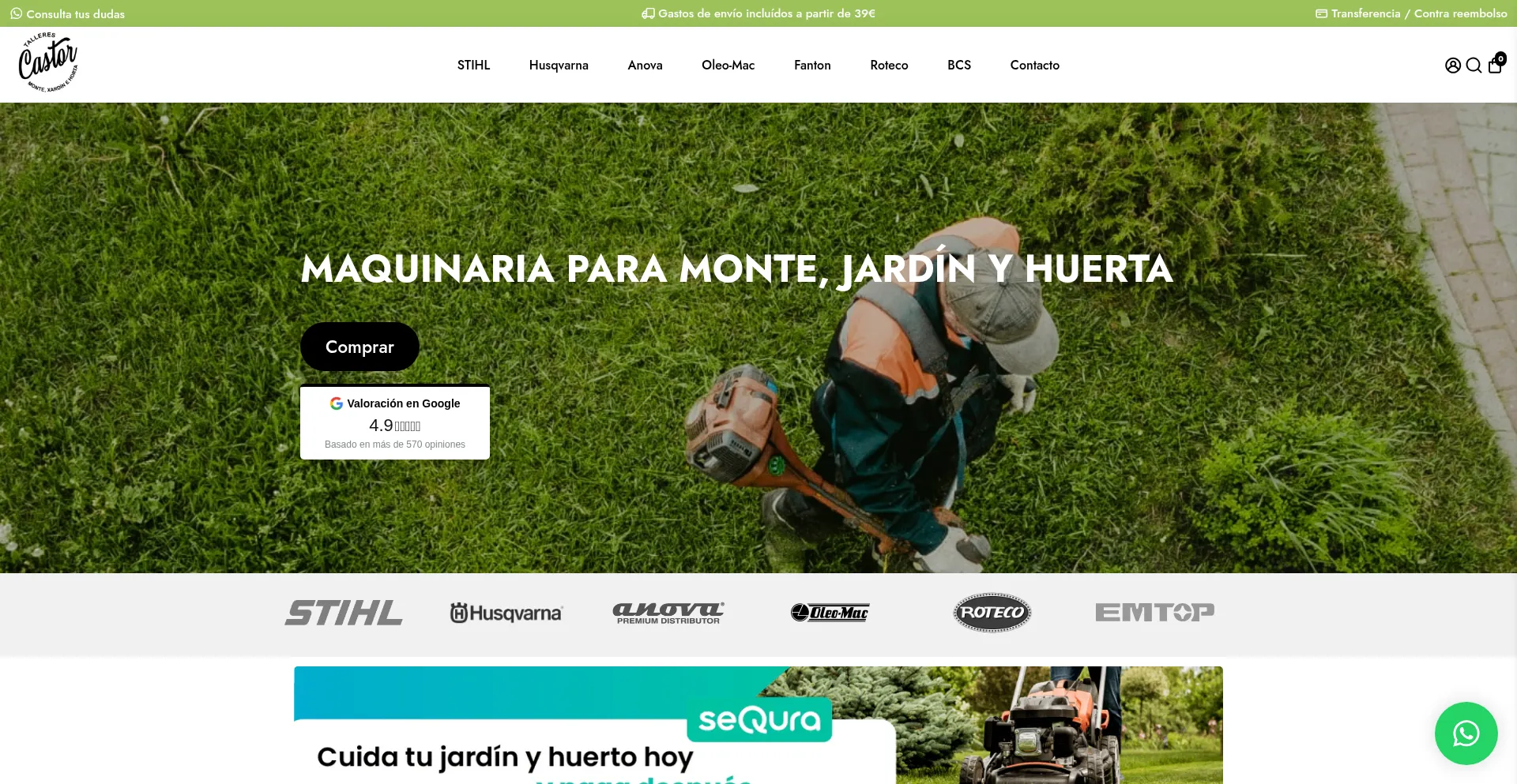 Tallerescastor.com