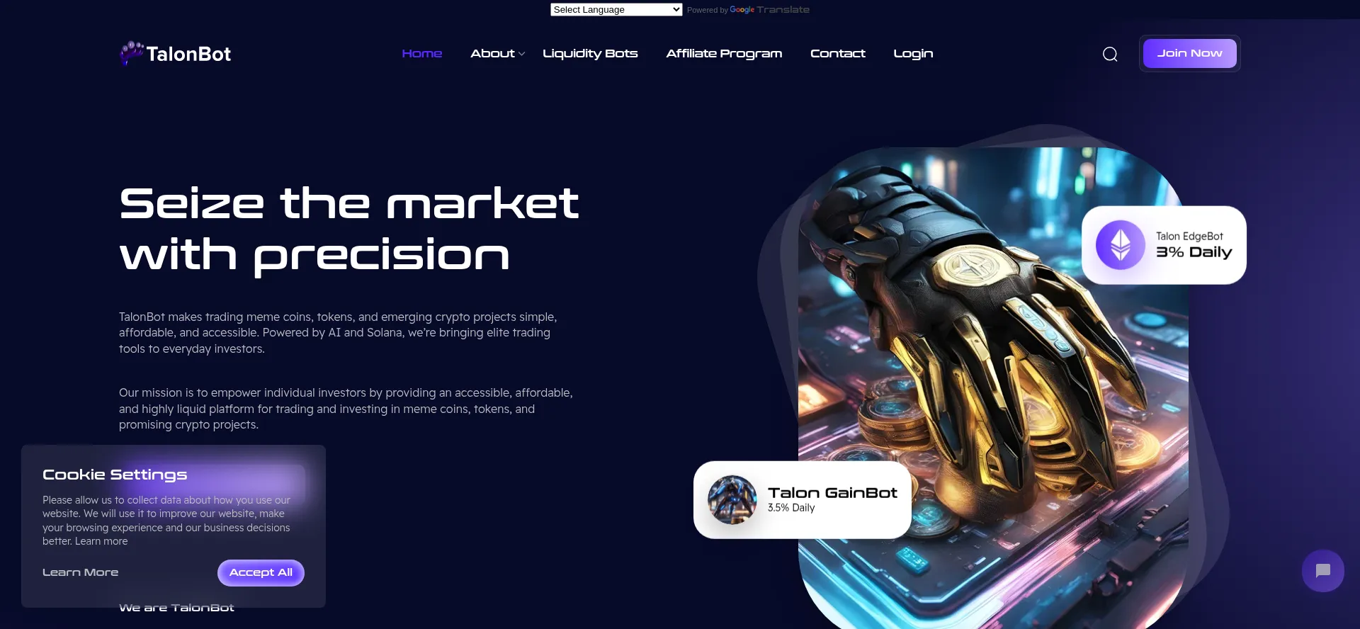Talonbot.io
