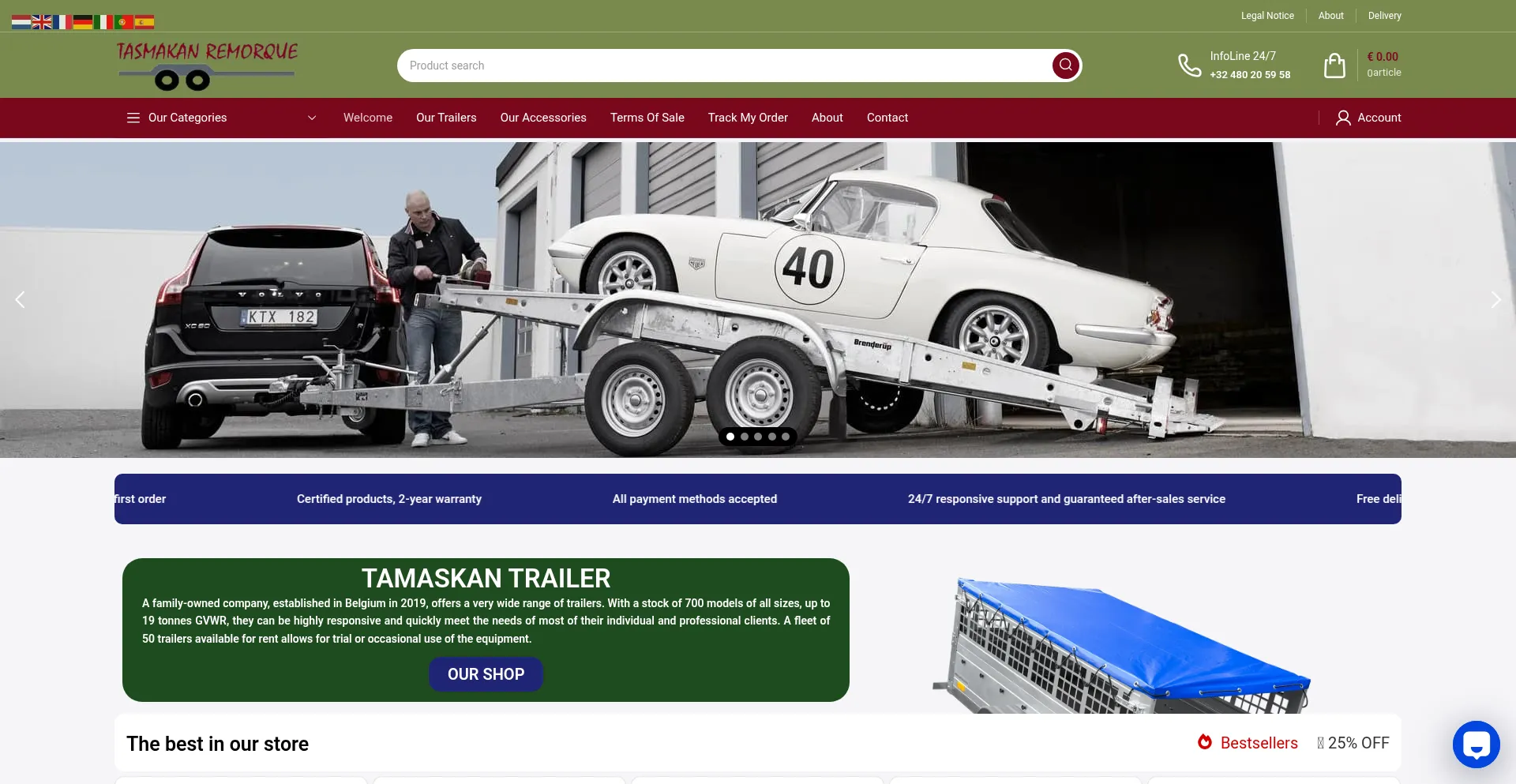 Tamaskan-remorque.com