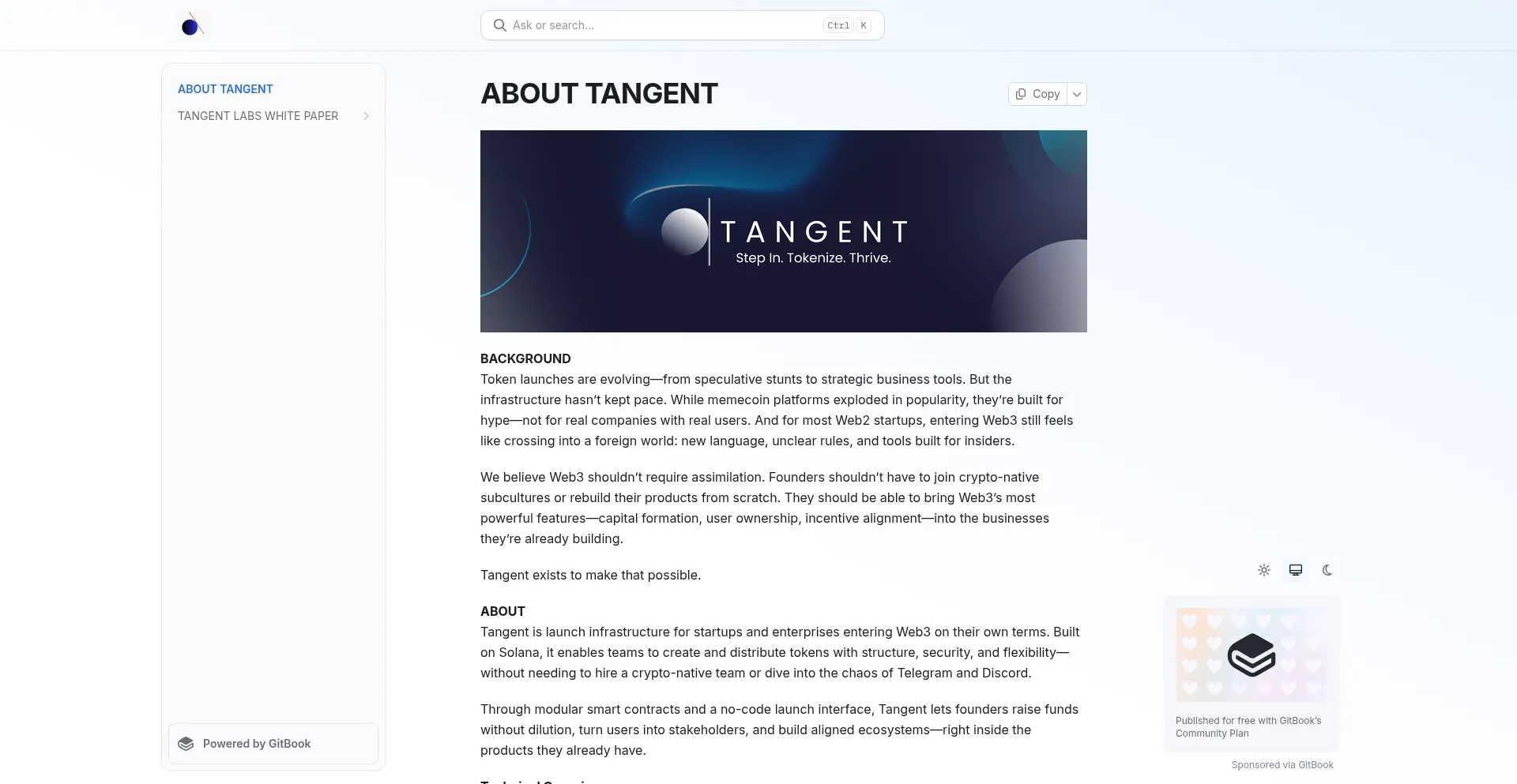 Tangent-labs.gitbook.io