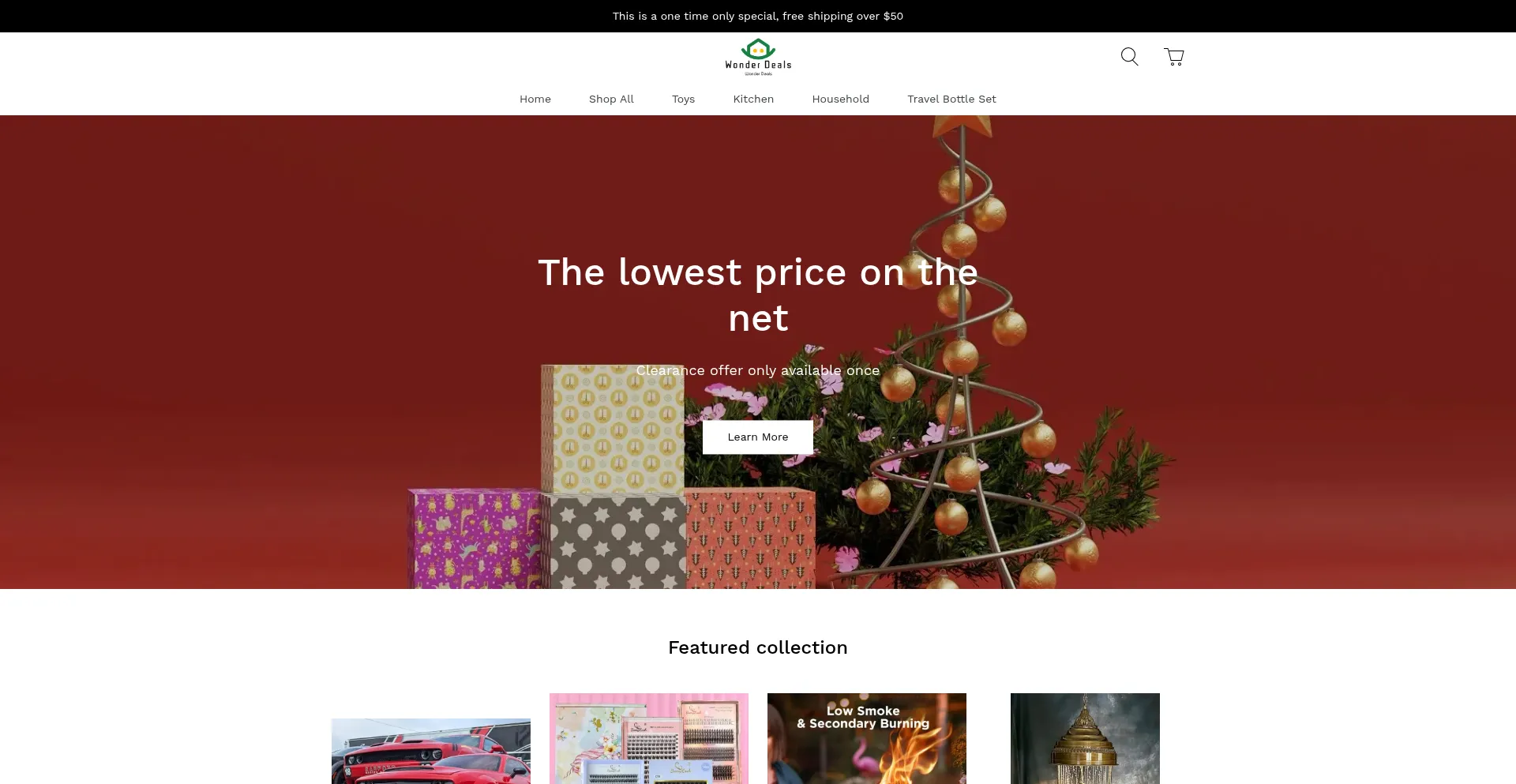 Website screenshot of Tanyuet.shop
