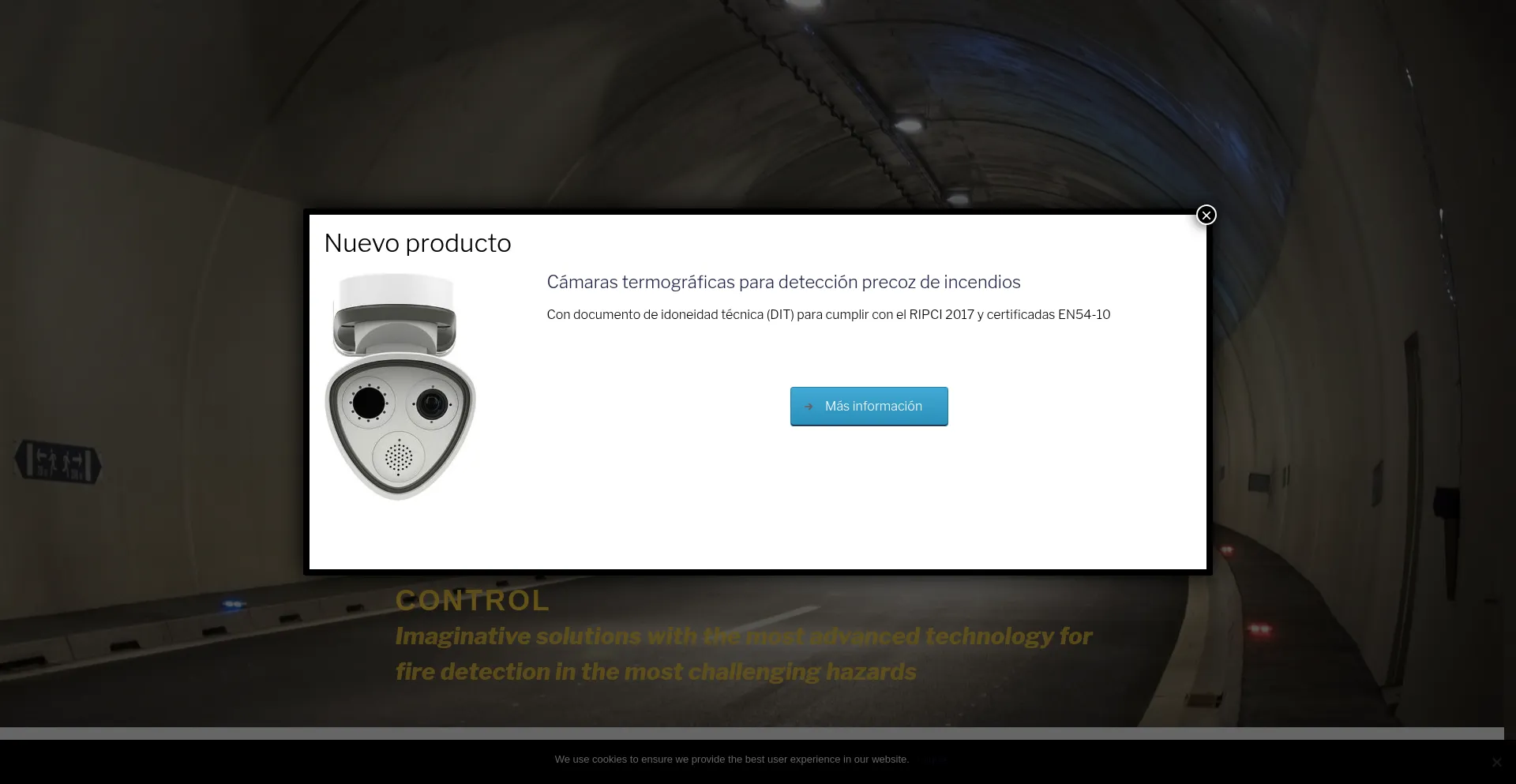 Website screenshot of Tasc.es