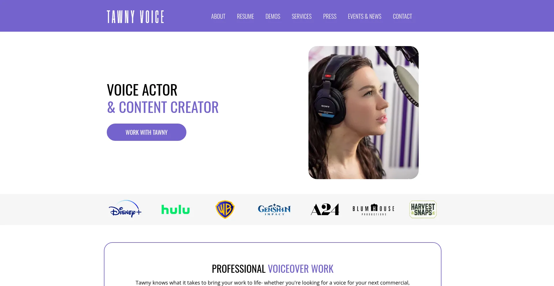 Tawnyvoice.com