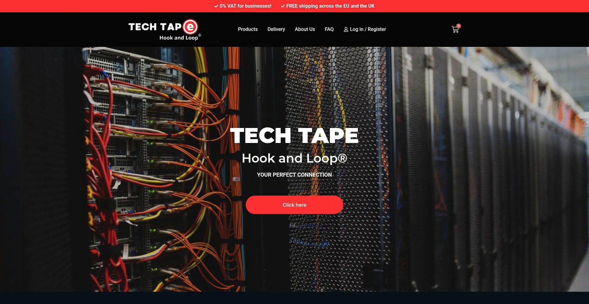 Techtapehookandloop.com Screenshot