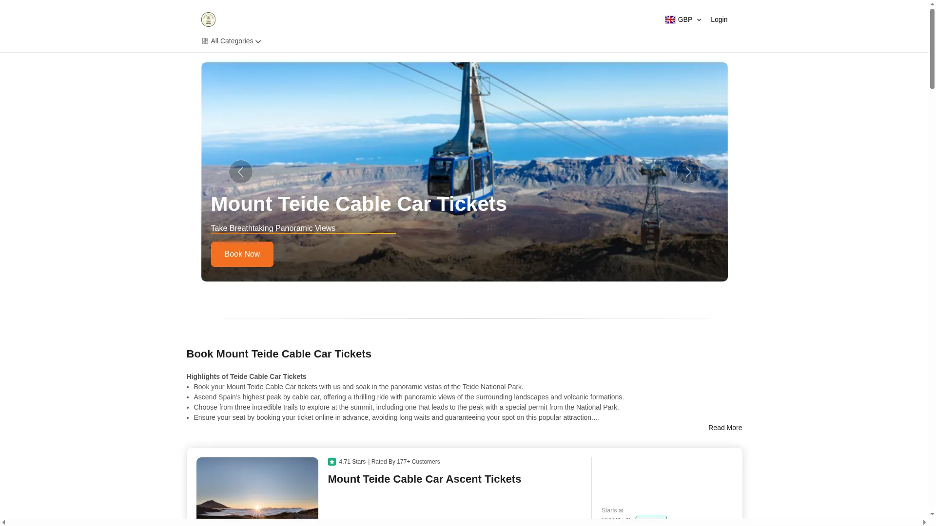 Teidecablecarticket.com