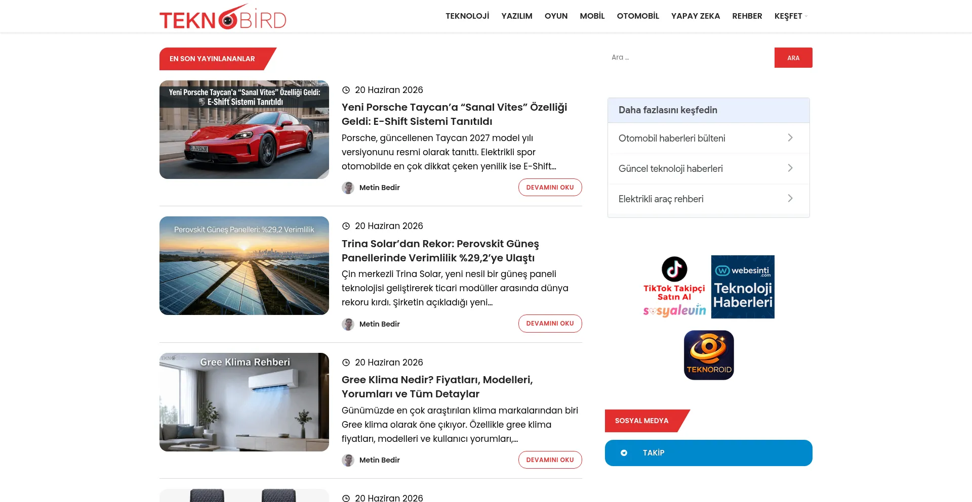 Teknobird.com
