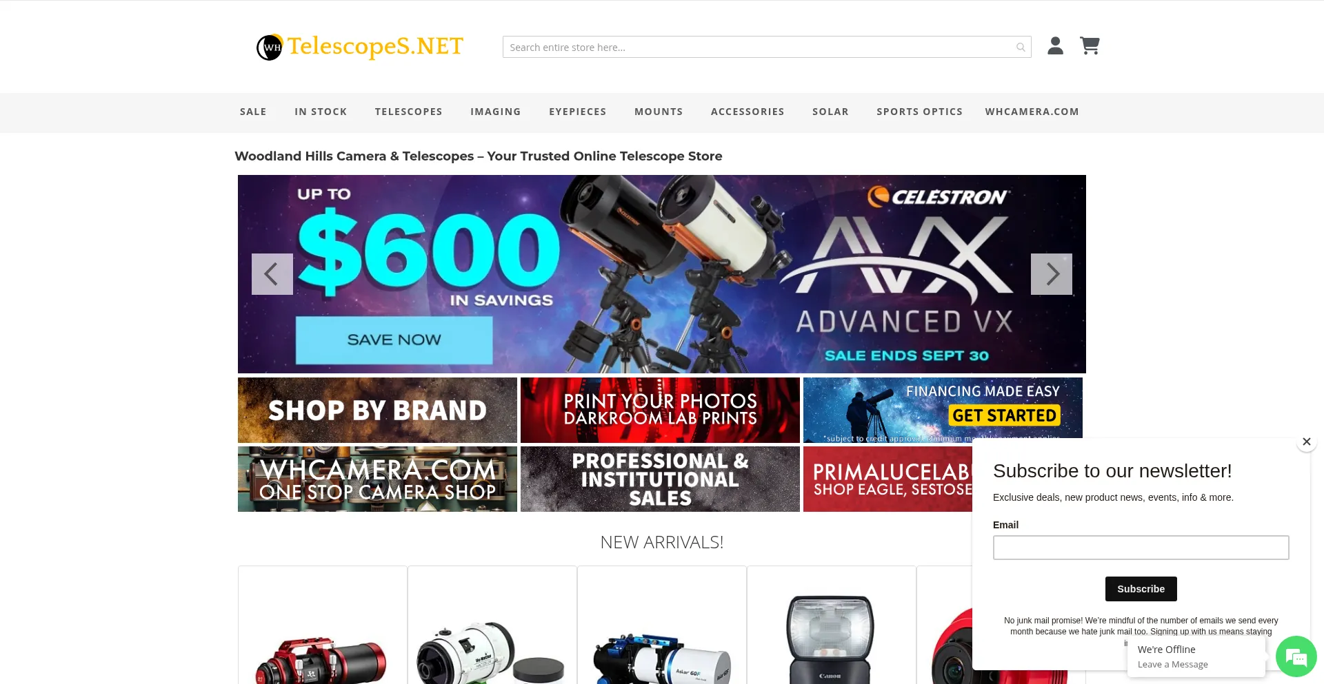 Telescopes.net est-il Sûr et Fiable ?