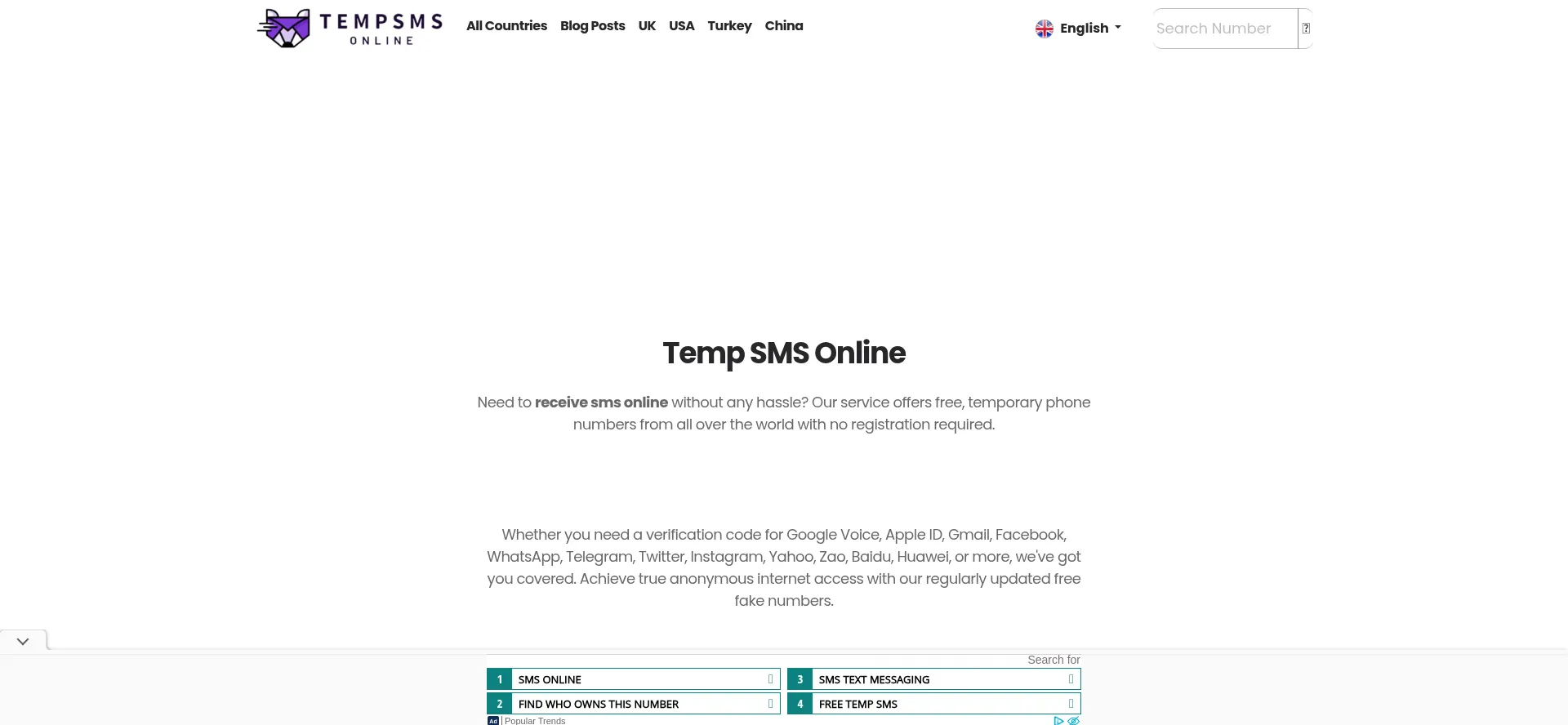 Tempsmsonline.com