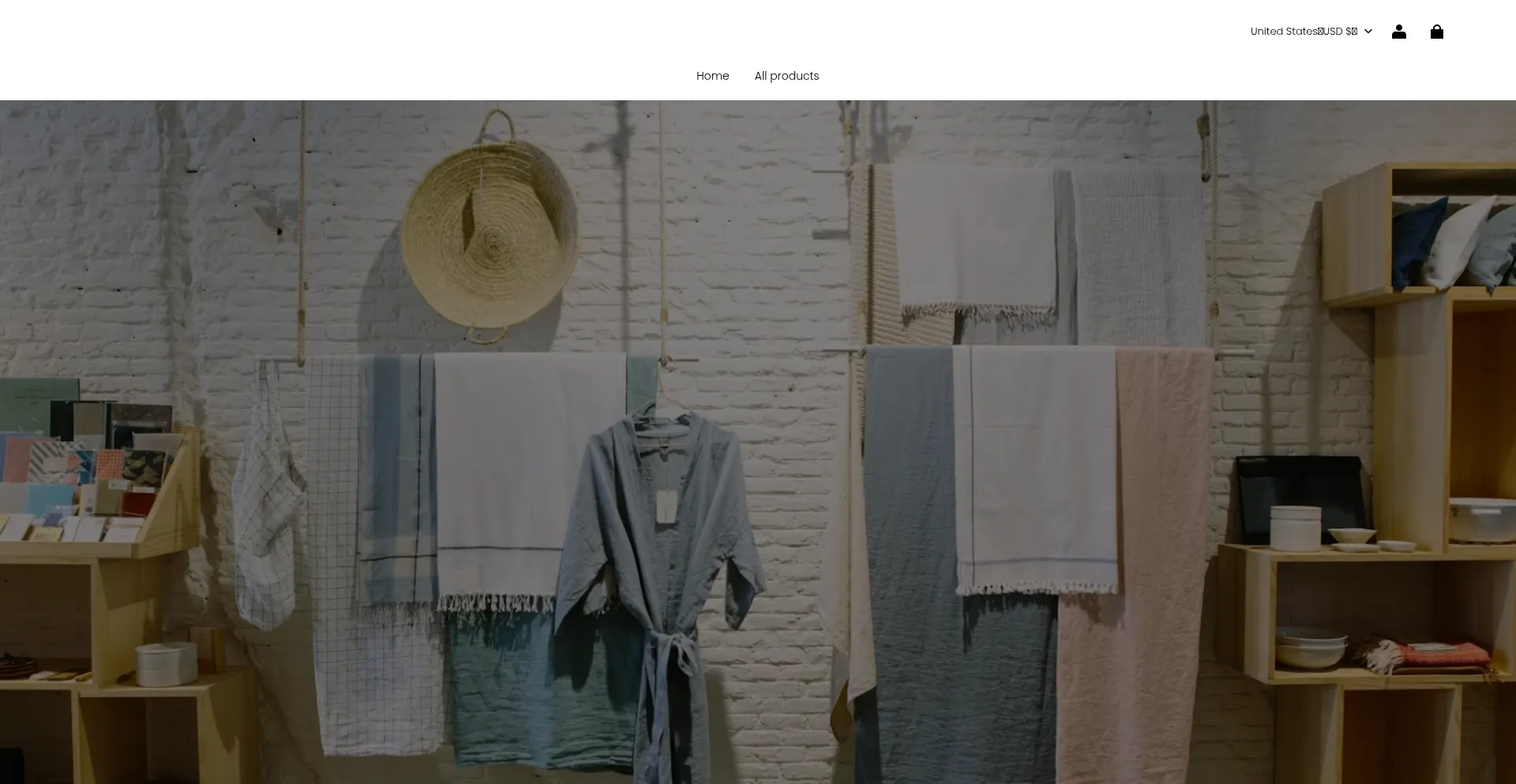 Website screenshot of Temuahome.online