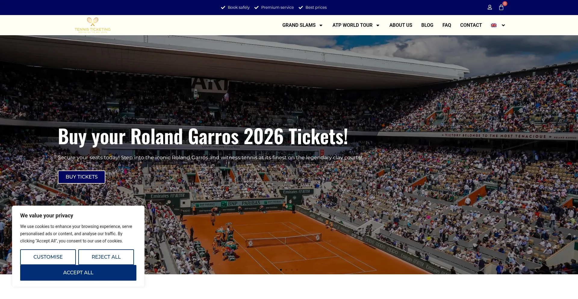 Tennisticketing.com est-il Sûr et Fiable ?