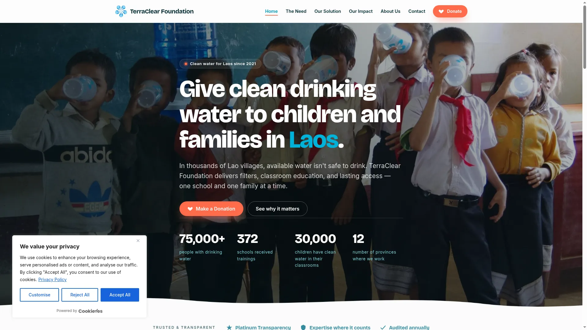 Terraclearfoundation.org